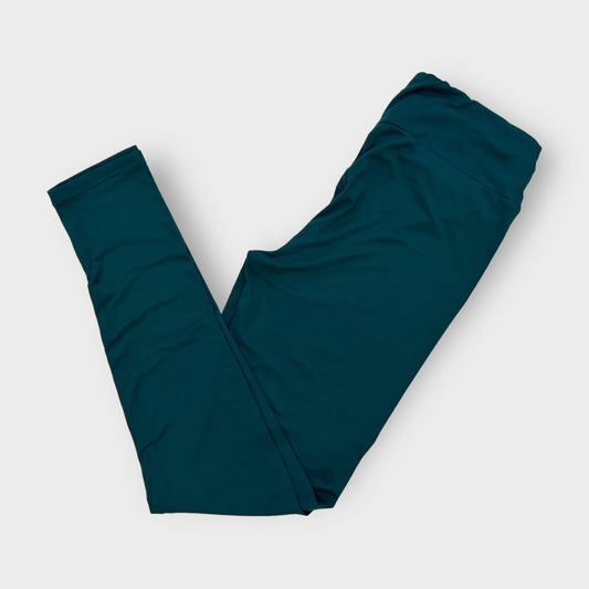 LuLaRoe Leggings | OS (2-10) | Dark Green Solid | Buttery Soft | New