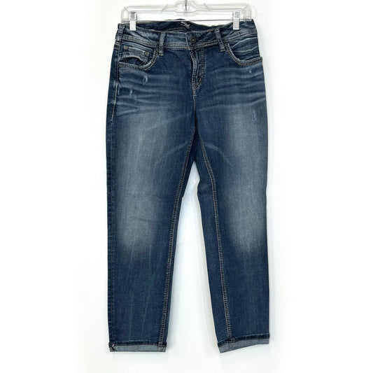 Silver Jeans | Suki Ankle Skinny Jeans | Color: Blue | Size: 30/27