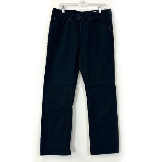 Buffalo David Bitton | Mens Slim Straight Jeans ‘Sam-X’ | Color: Dark Blue | Size: 34x32