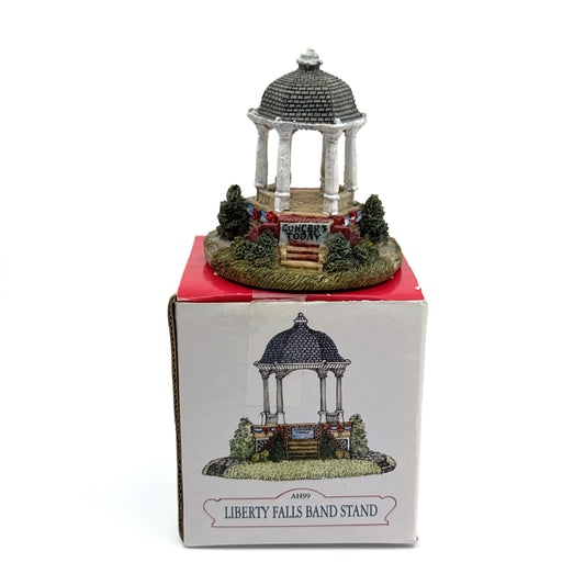 Liberty Falls City Park Bandstand | Americana Collection - AH99 | 1994 | EUC Original Box