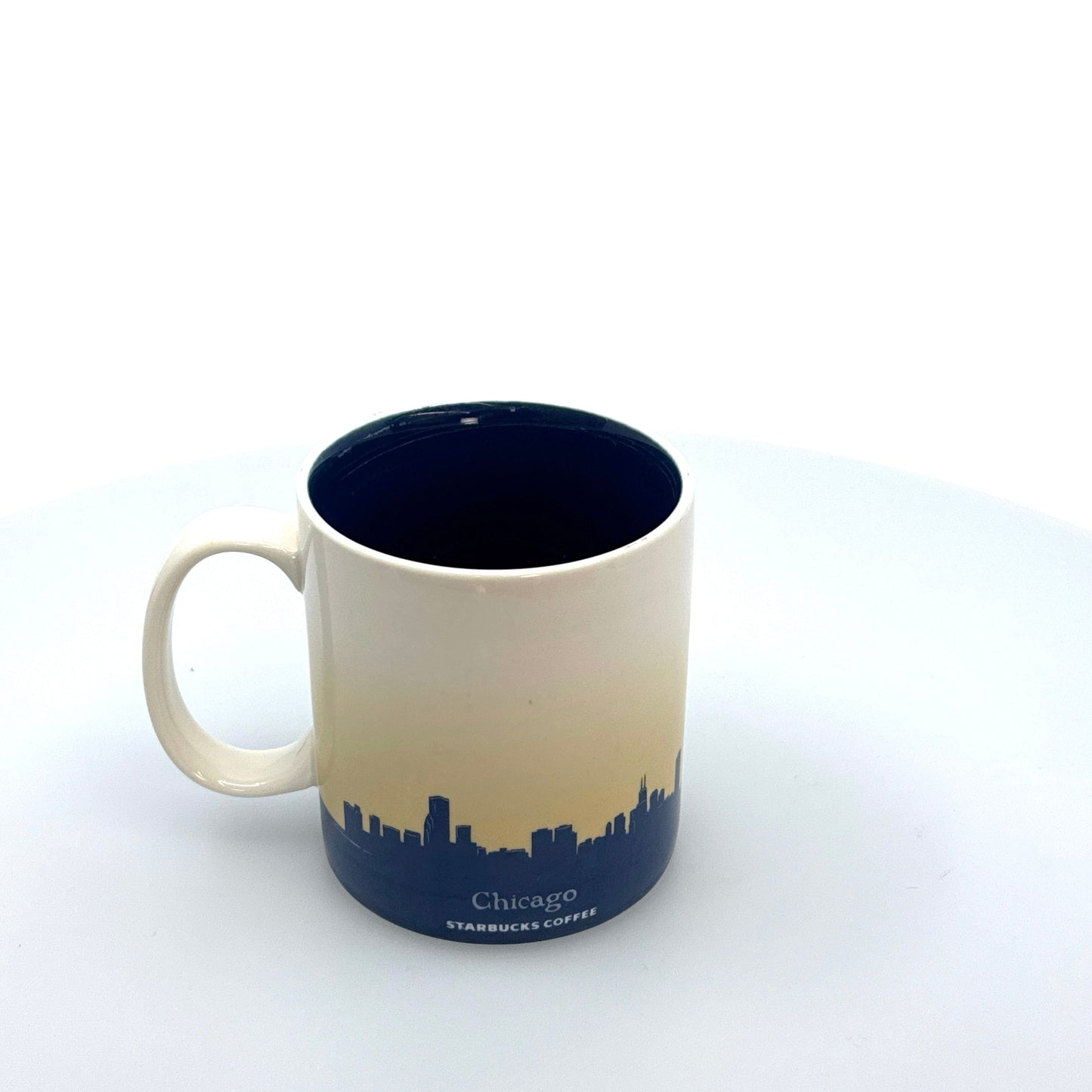 Starbucks Chicago Ceramic Coffee Mug Cup Skyline Pre-Owned 16oz