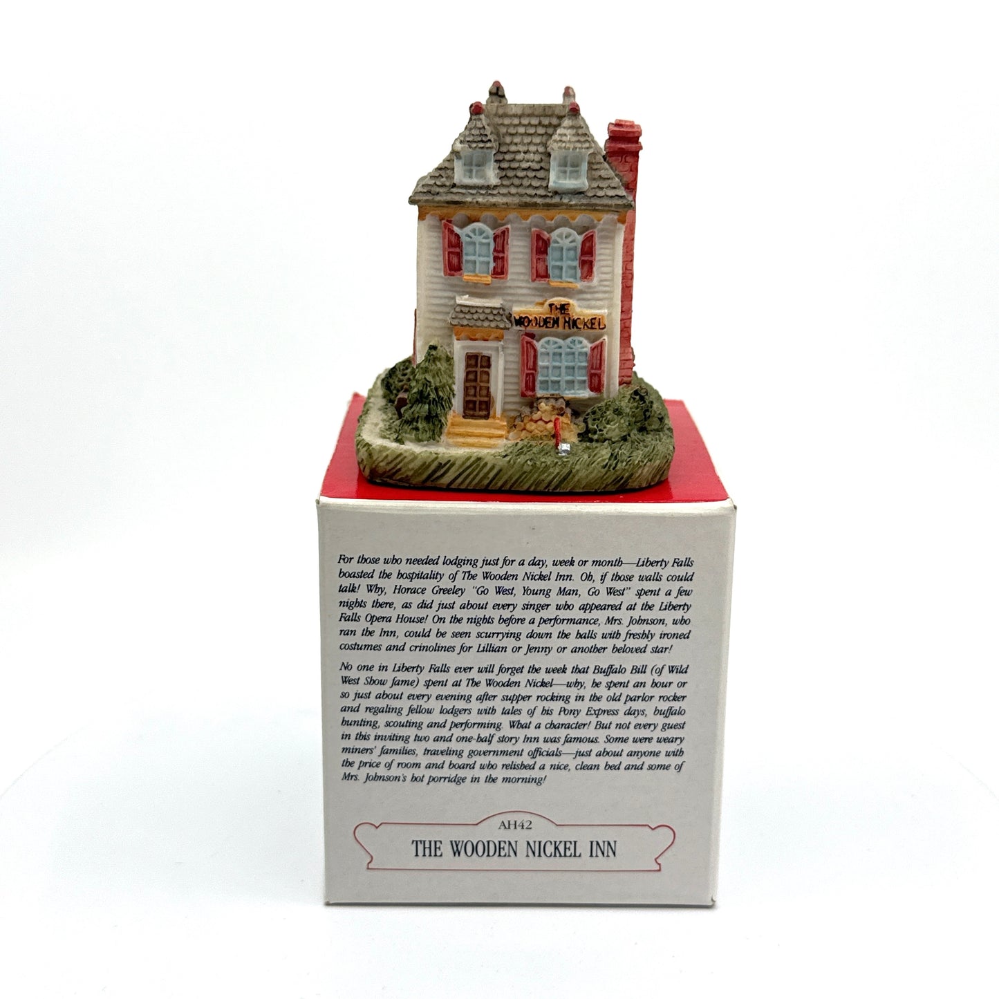 The Wooden Nickel Inn | Liberty Falls Americana Collection - AH42 | 1994 | EUC Original Box