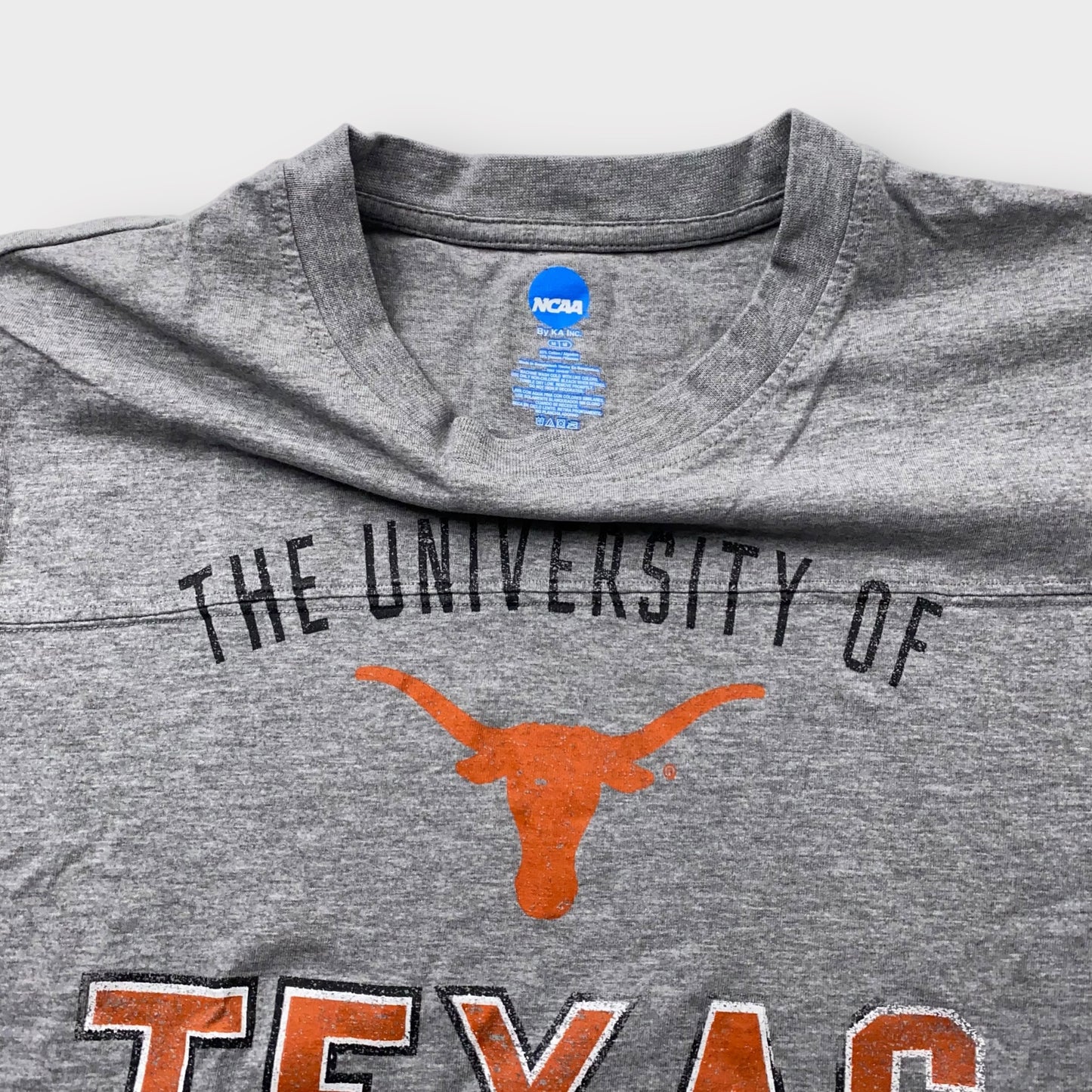 University of Texas Longhorns Men's Gray Athletic T-Shirt - Size M