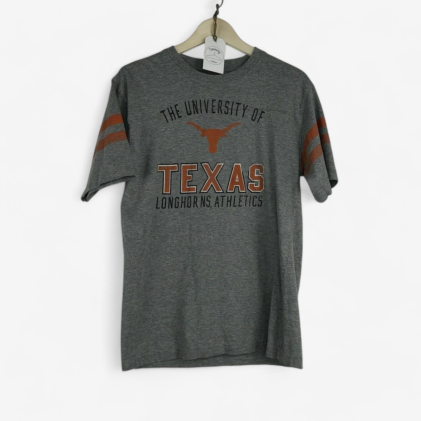 University of Texas Longhorns Men's Gray Athletic T-Shirt - Size M