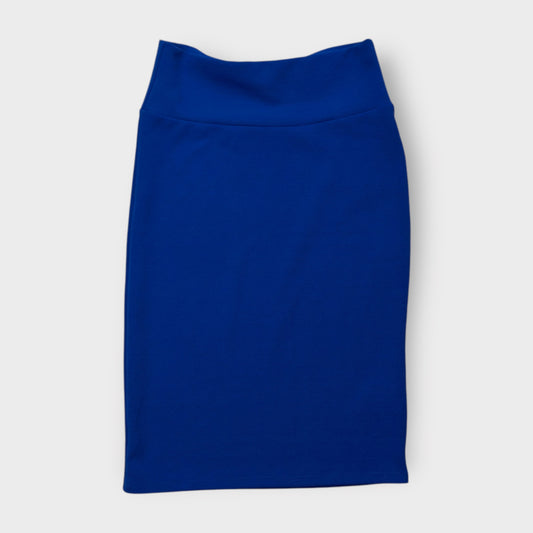 LuLaRoe Cassie Pencil Skirt - Solid Royal Blue - Size S (6-8) - NWT