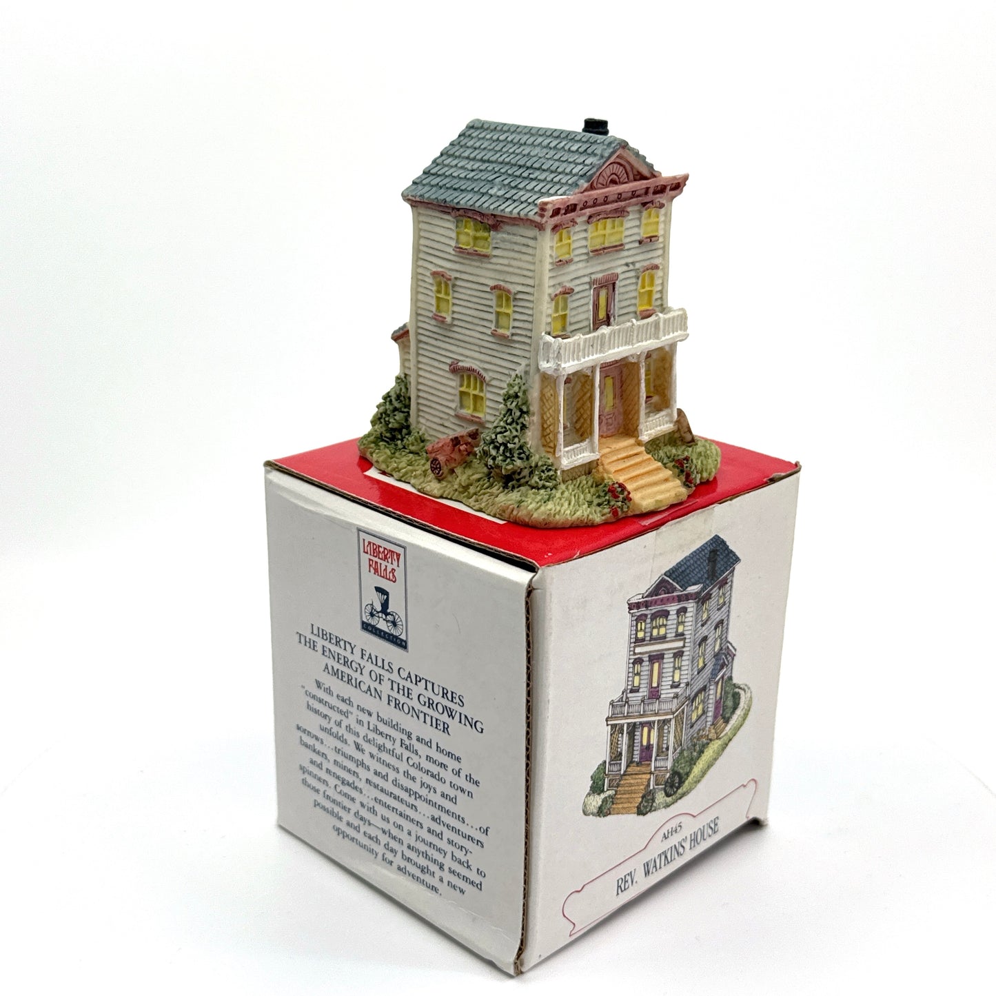 Rev. Watkins' House | Liberty Falls Americana Collection - AH45 | 1994 | EUC Original Box