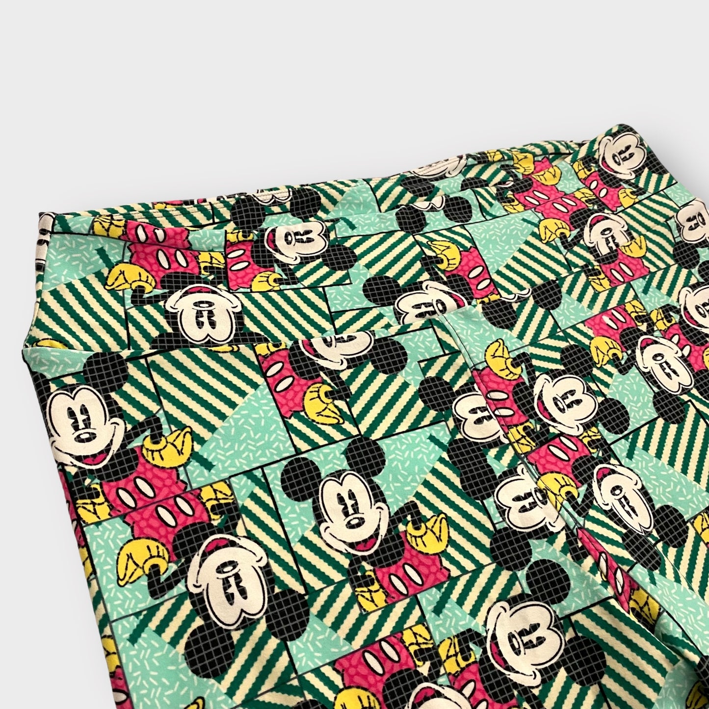 LuLaRoe Disney Leggings | TC (12-18) | Mint Green Mickey Mouse | New