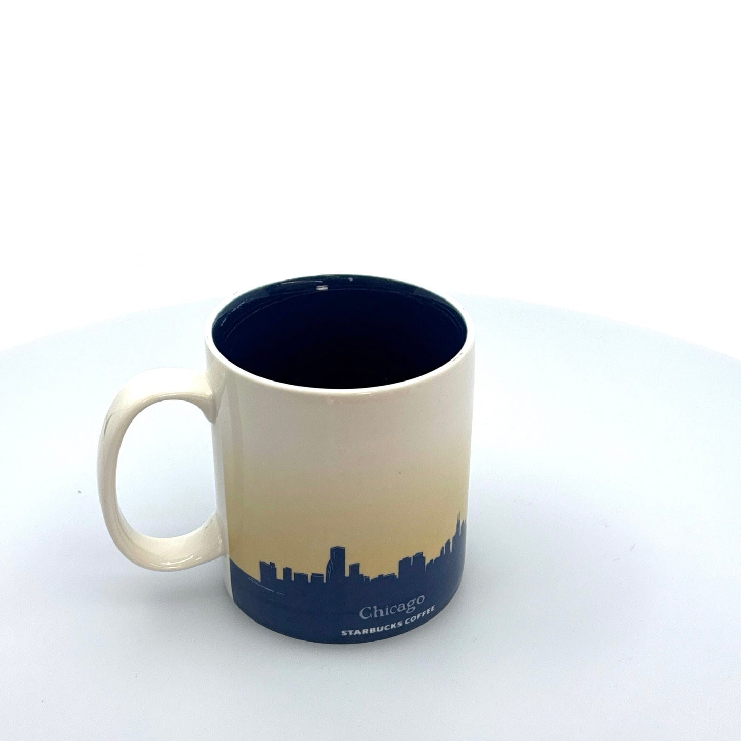 Starbucks Chicago Ceramic Coffee Mug Cup Skyline Pre-Owned 16 fl oz