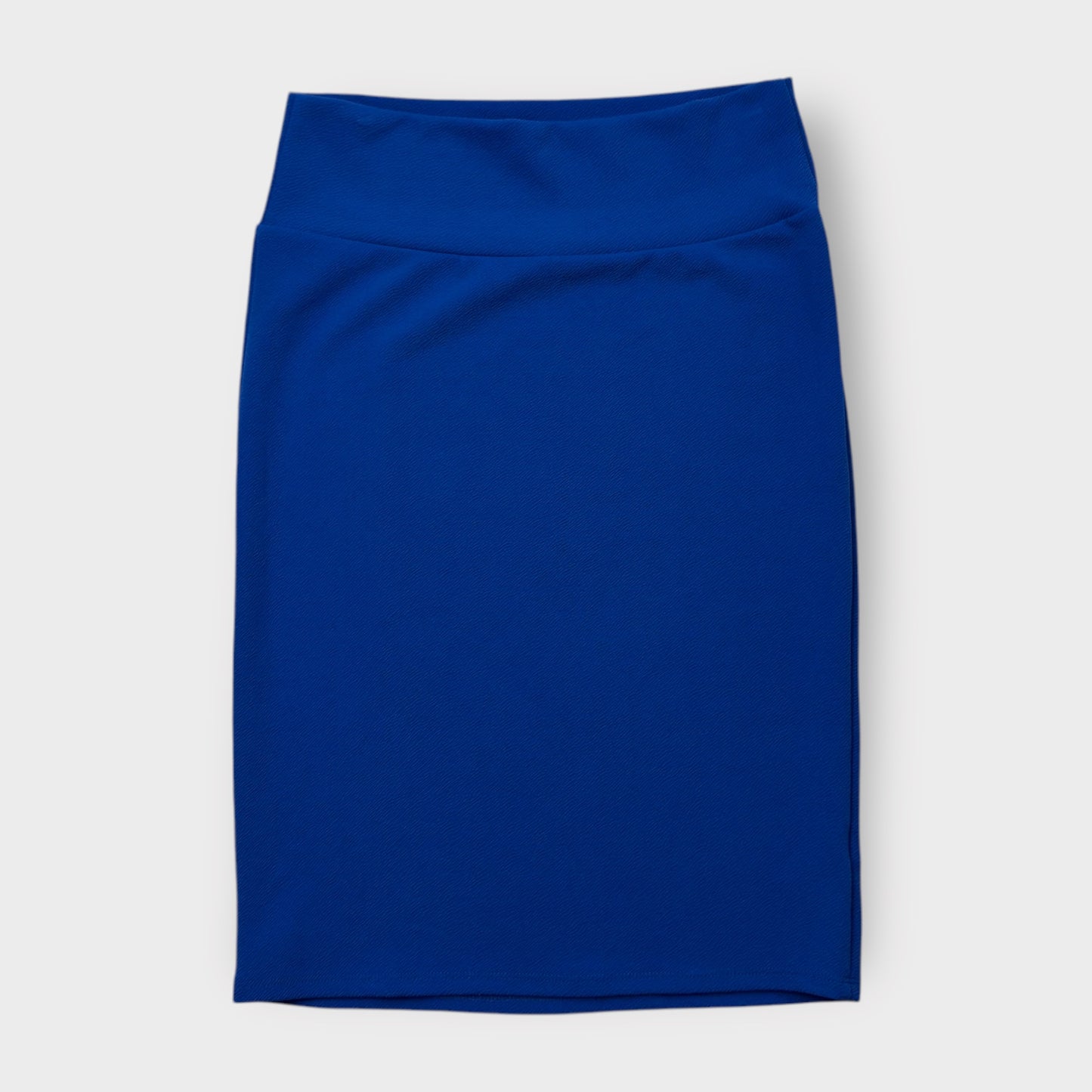 LuLaRoe Cassie Pencil Skirt - Solid Royal Blue - Size L (14-16) - NWT