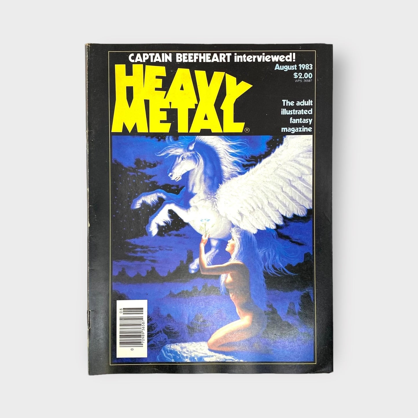 HEAVY METAL Adult Illustrated Fantasy Erotic Magazine | Vintage | GUC | August 1983