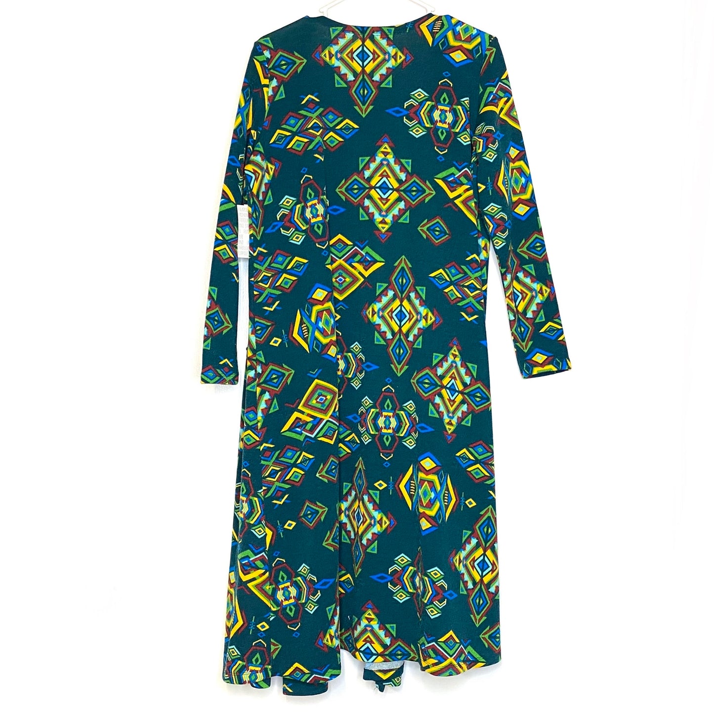 LulaRoe Womens Size M Green Aztec Inspired ‘Sarah’ Cardigan Sweater NWT