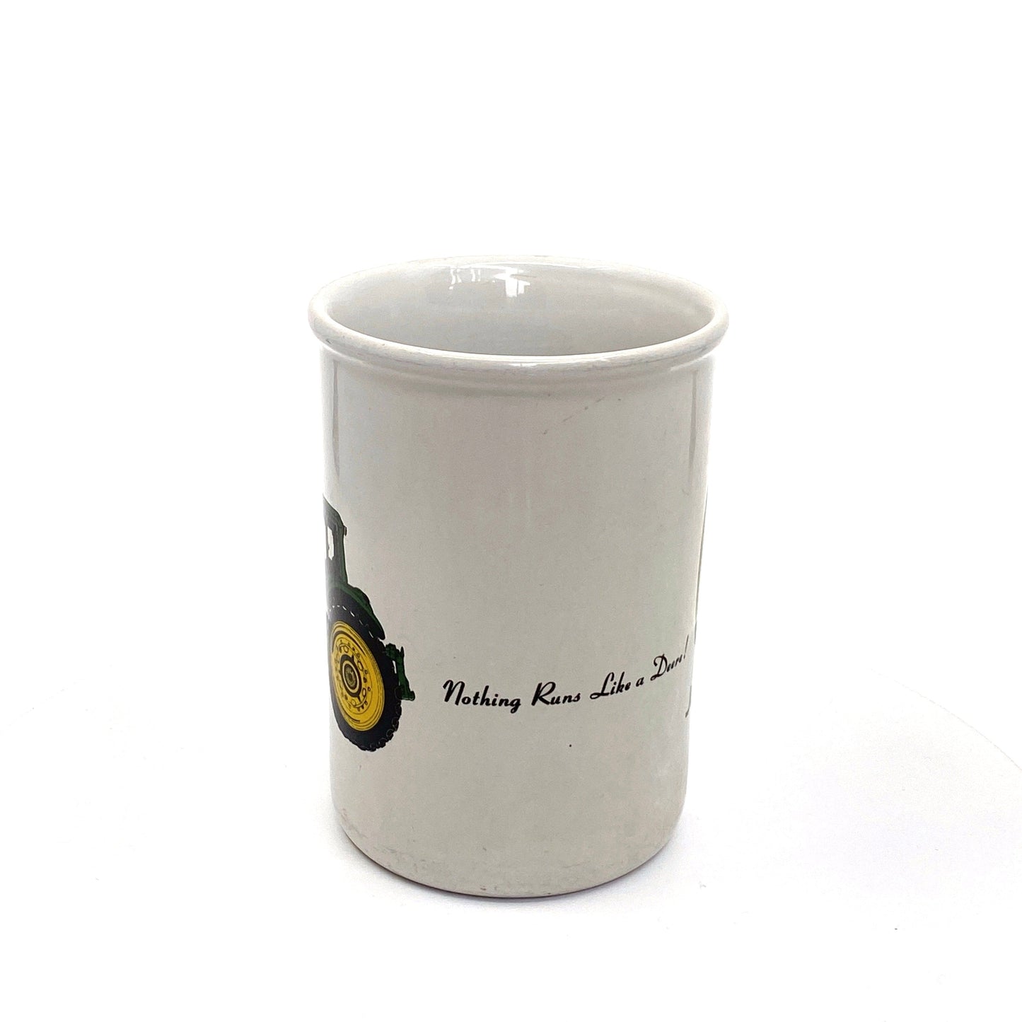 Vintage John Deere Coffee Cup Mug “Nothing runs Like A Deere!” 16 Oz