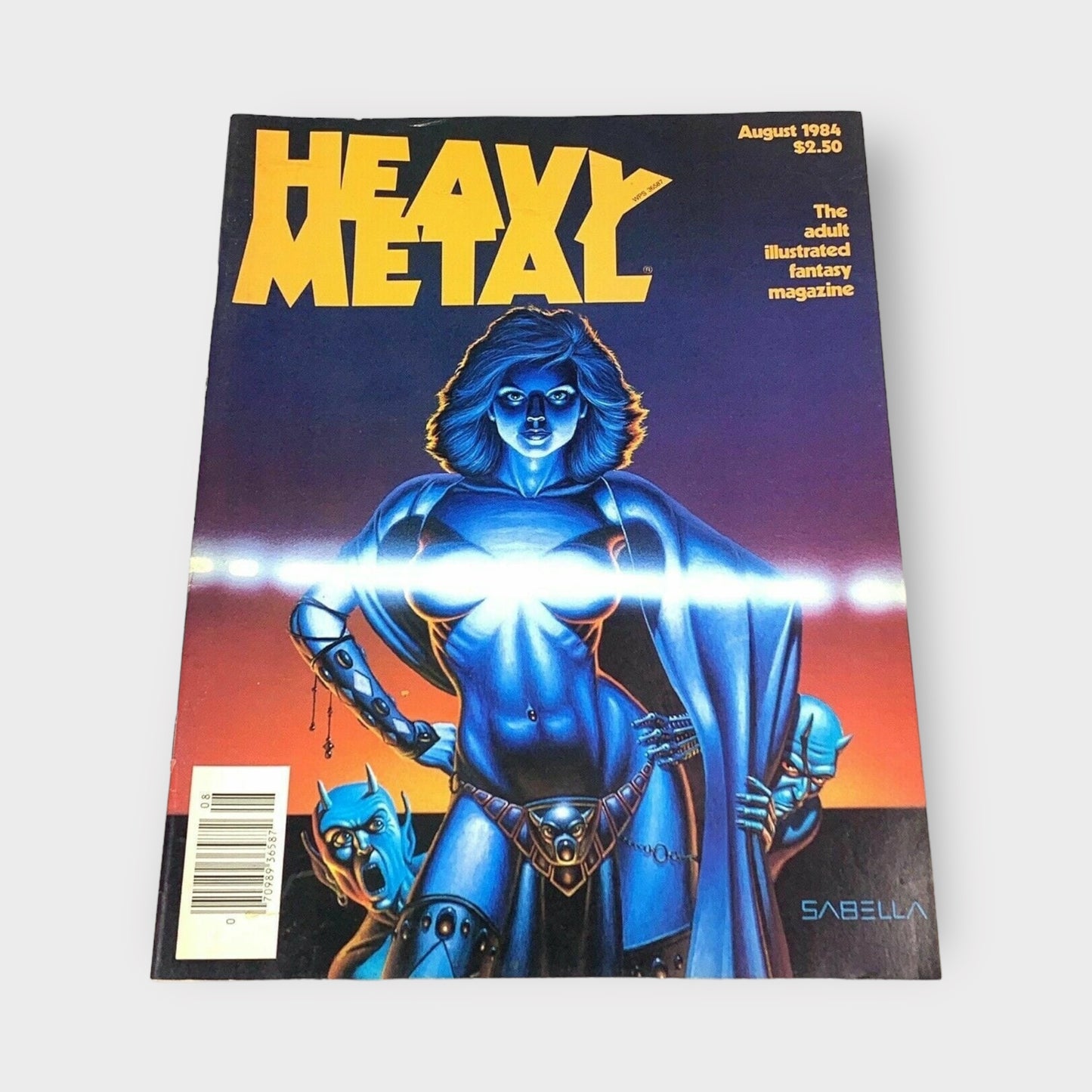 HEAVY METAL Adult Illustrated Fantasy Erotic Magazine | Vintage | GUC | August 1984