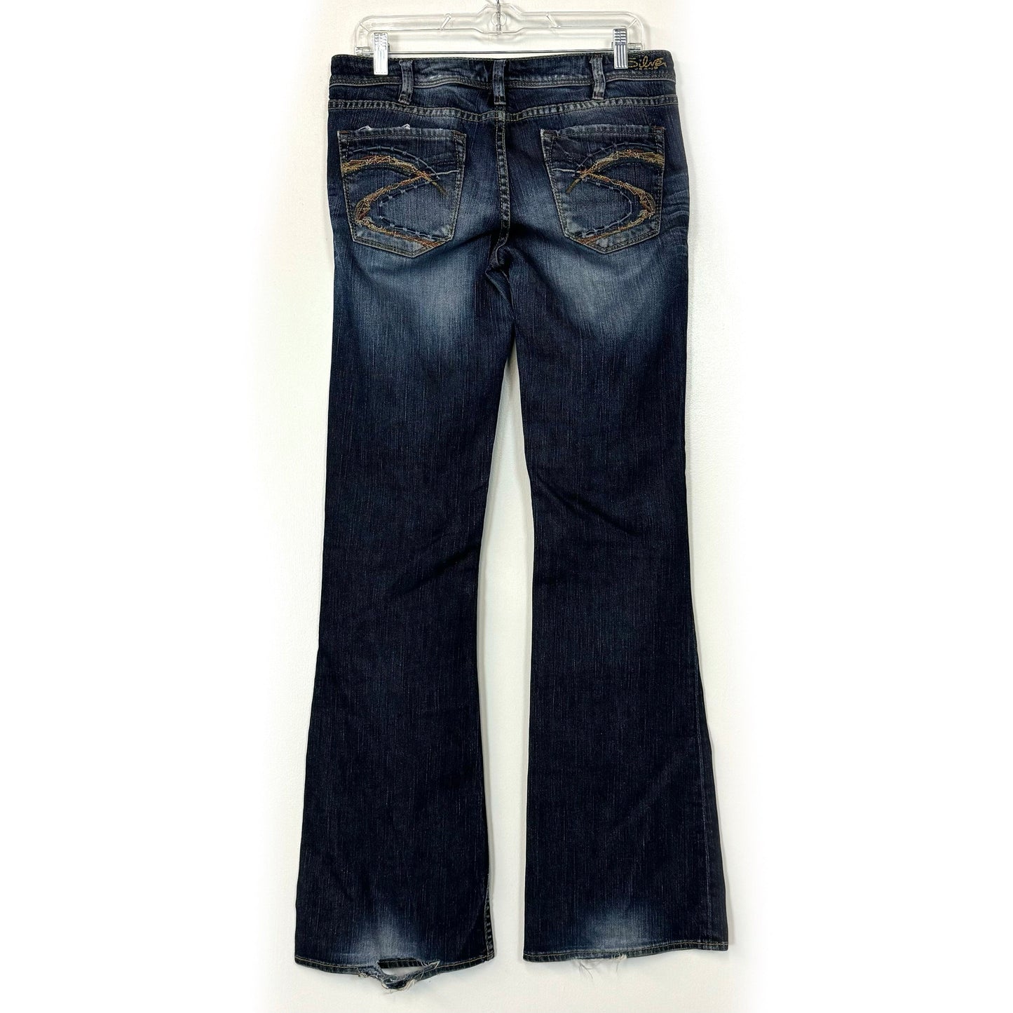 Silver Jeans | Womens Wide Leg Denim ‘Aiko’ | Color: Blue | Size: 30/35*