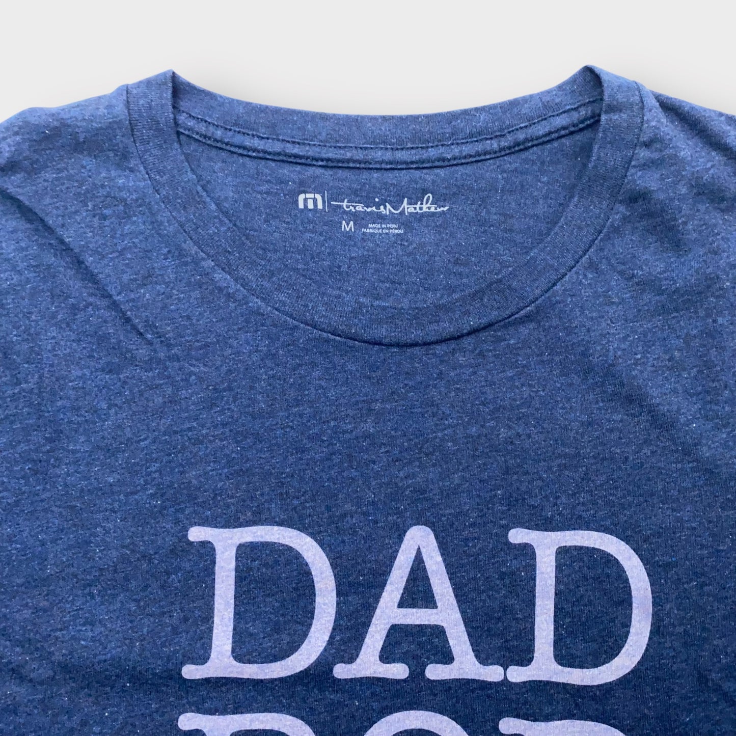 TravisMathew Men's Size M 'Dad Bod' Graphic T-Shirt