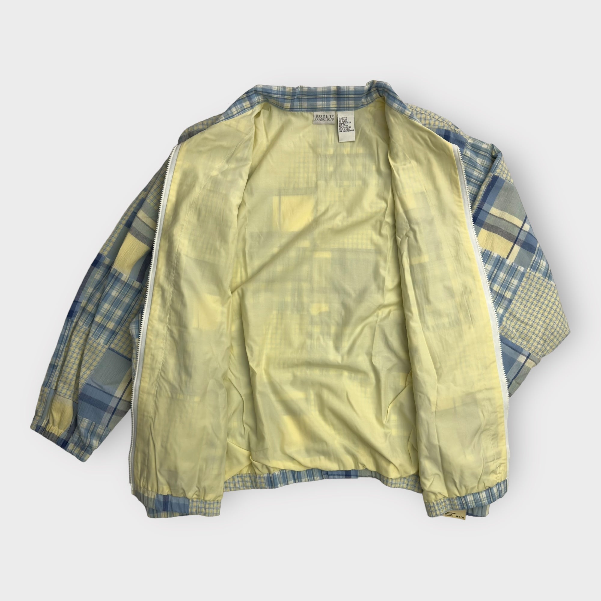 Koret Women's Vintage Patchwork Jacket – Cozy & Stylish for
