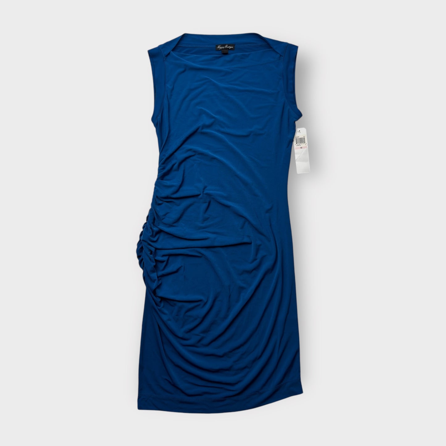 Maggy Boutique Women's Bodycon Cocktail Dress - Coastal Blue - Size 10