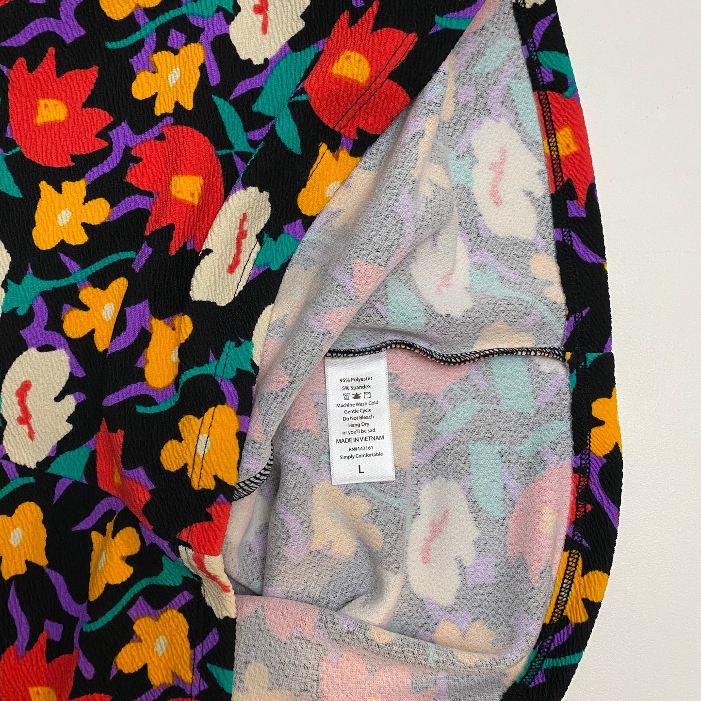 LuLaRoe Cassie Pencil Skirt | L (14-16) | Multicolor | Floral | NWT