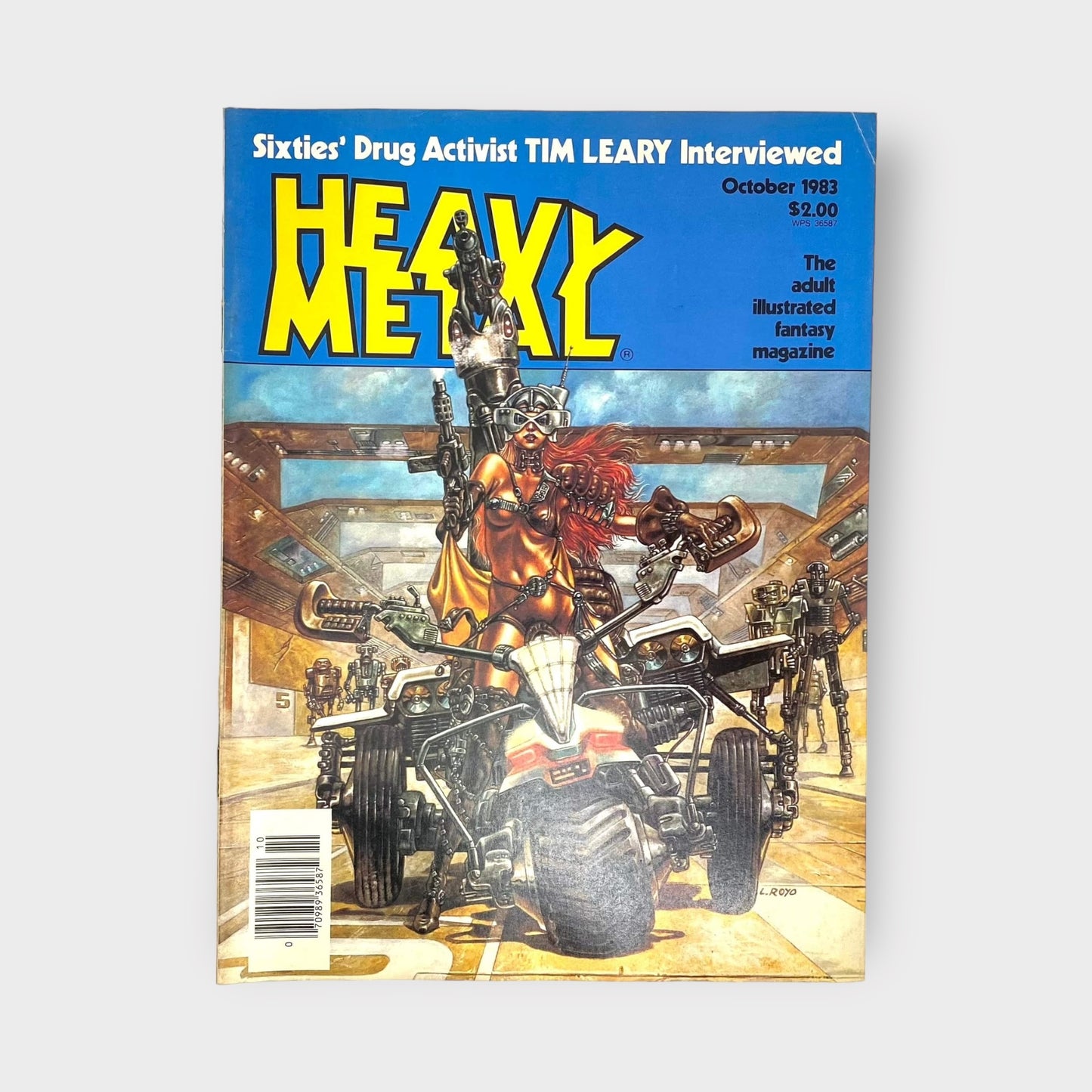 HEAVY METAL Adult Illustrated Fantasy Erotic Magazine | Vintage | GUC | October 1983