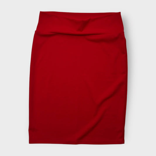 LuLaRoe Cassie Pencil Skirt - Solid Candy Red - Size XL (16-18) - NWT