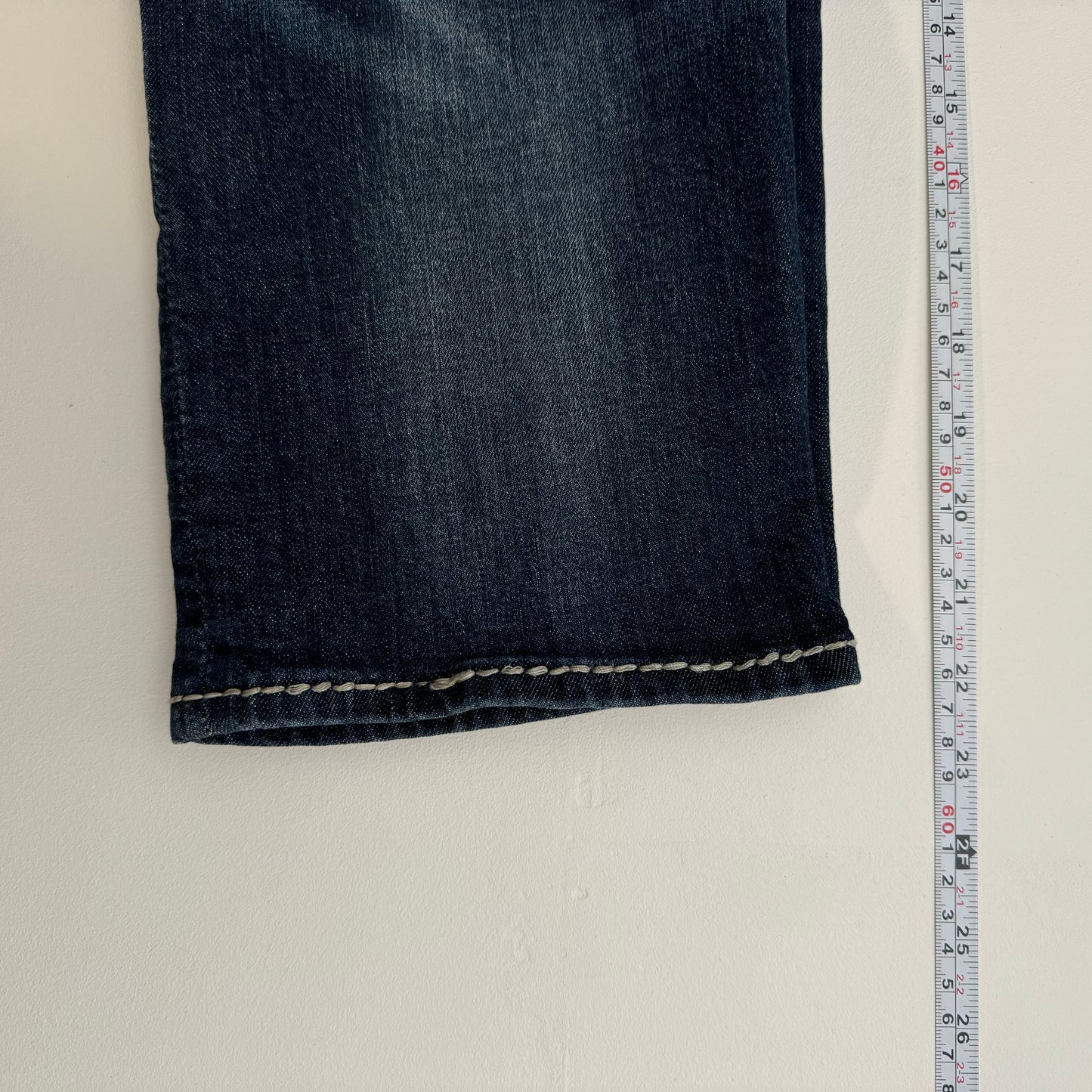 Vigoss New York Capri | Size 9/10 Length 21 | Blue Denim