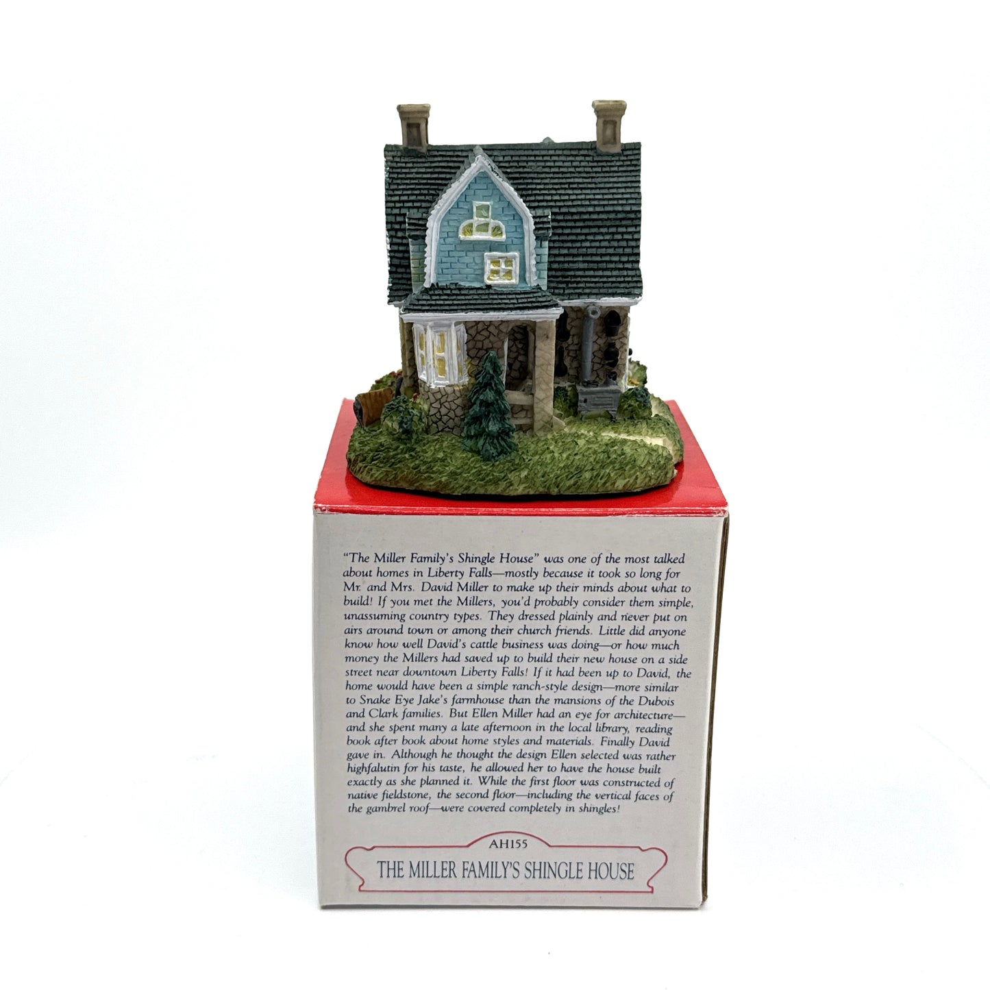 The Miller Family’s Shingle House | Liberty Falls Americana Collection - AH155 | 1998 | EUC