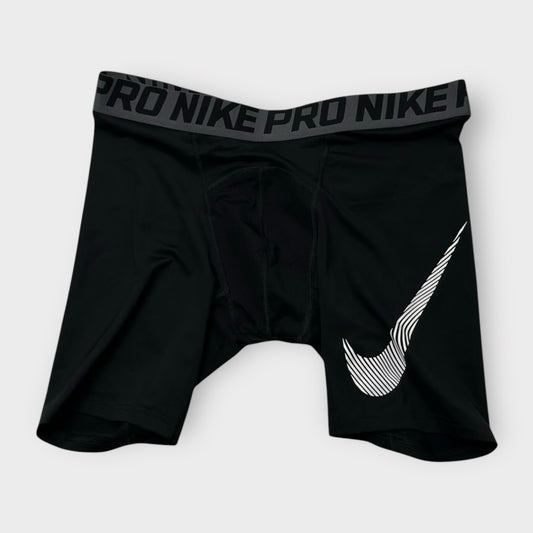 Nike Pro Mens Bermuda Compression Shorts | XL | Black | Performance | NWT