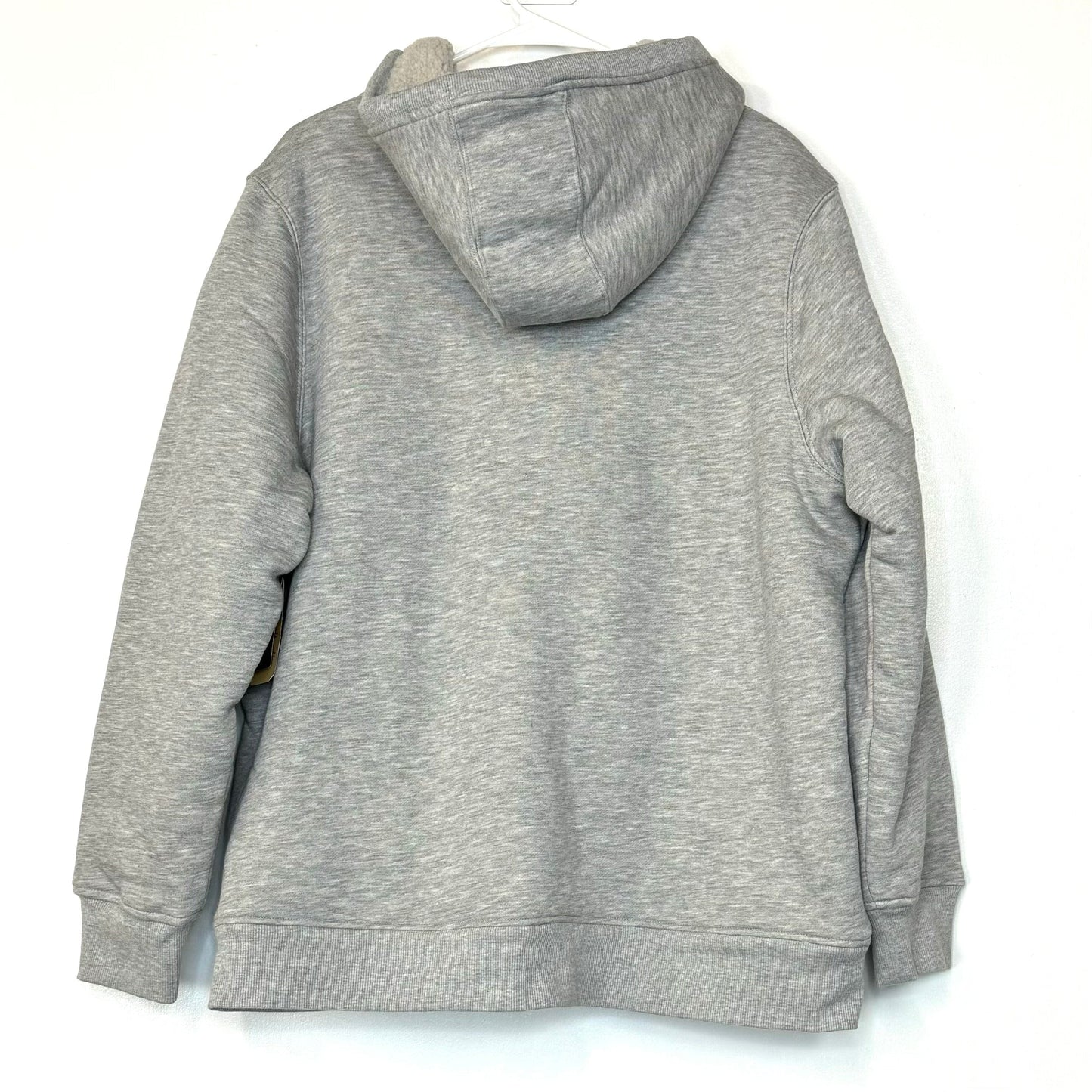 Noble Outfitters | Womens Sherpa Lined Full Zip Hoodie | Color: Gray | Size: 1X | NWT
