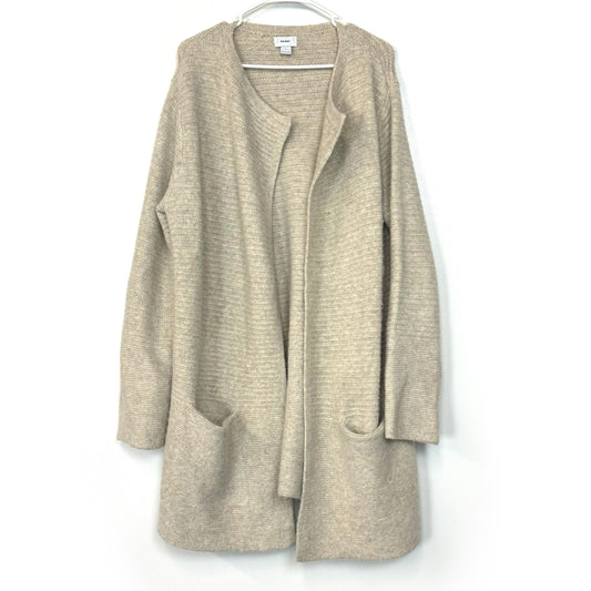 Old Navy | Womens Knit Cardigan Sweater - Long | Color: Cream | Size: XL | Pre-Owned