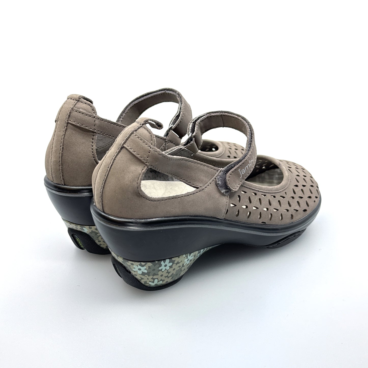 Jambu | Calypso Mary Jane Wedge Shoe | Color: Light Taupe | Size: 6.5M | NEW