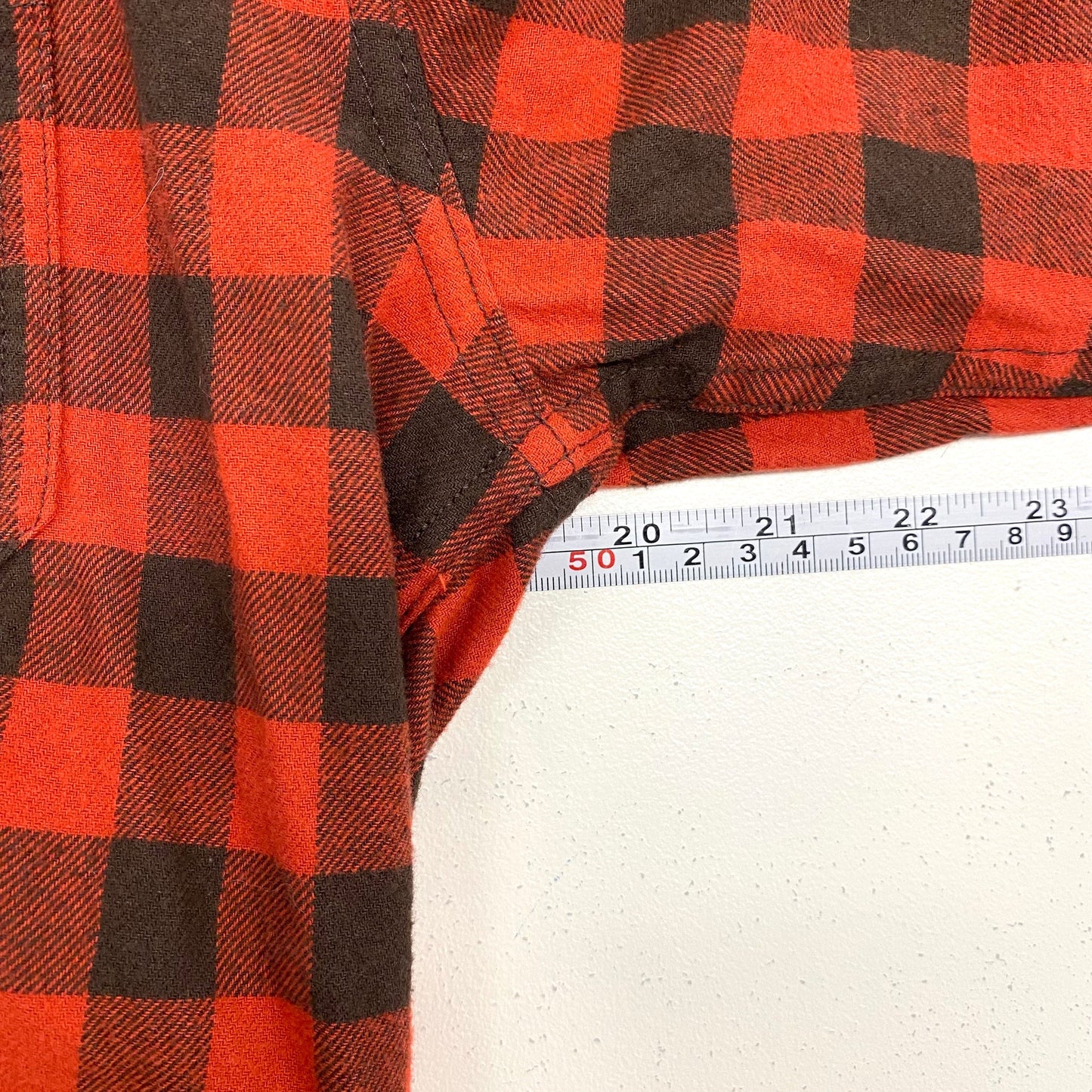 Original Weatherproof Mens Size M Red Black Buffalo Plaid Shirt Flannel Button-Down L/s Pre-Owned