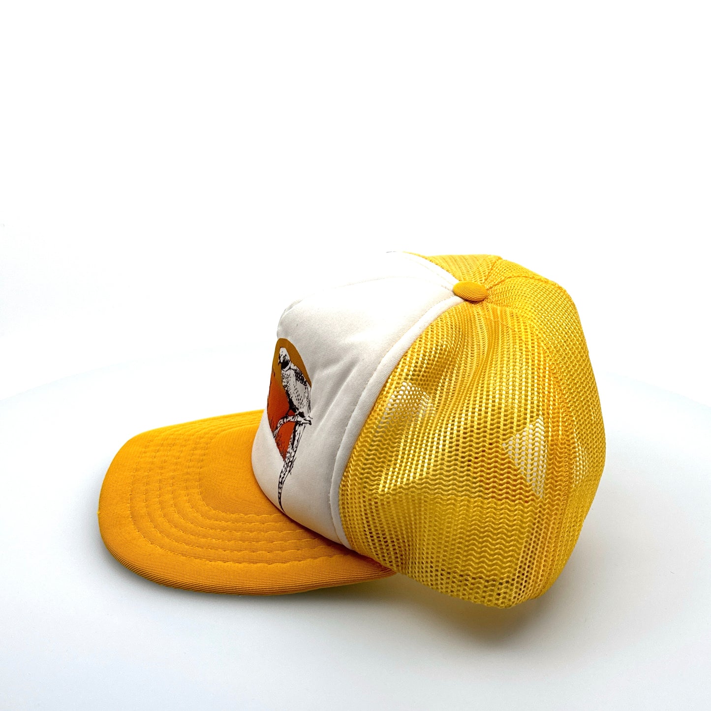 Nebraska | Big Cock Country | Vintage Trucker Hat | Yellow/White | Fair