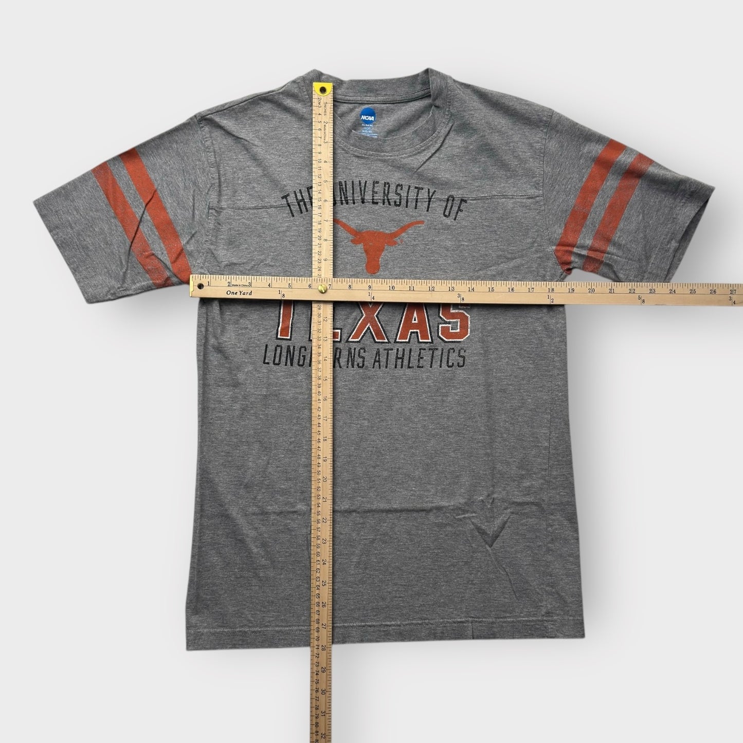 University of Texas Longhorns Men's Gray Athletic T-Shirt - Size M