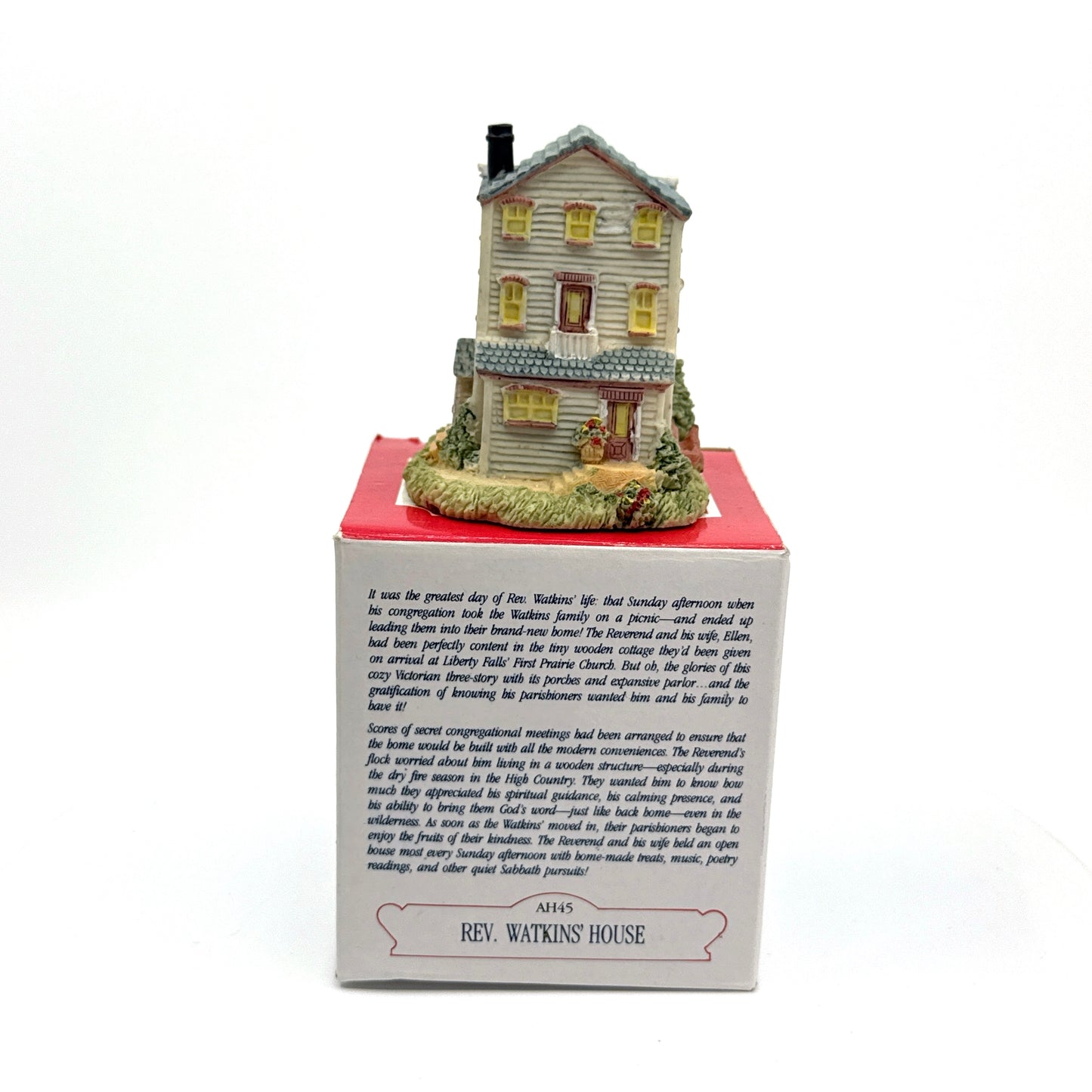 Rev. Watkins' House | Liberty Falls Americana Collection - AH45 | 1994 | EUC Original Box