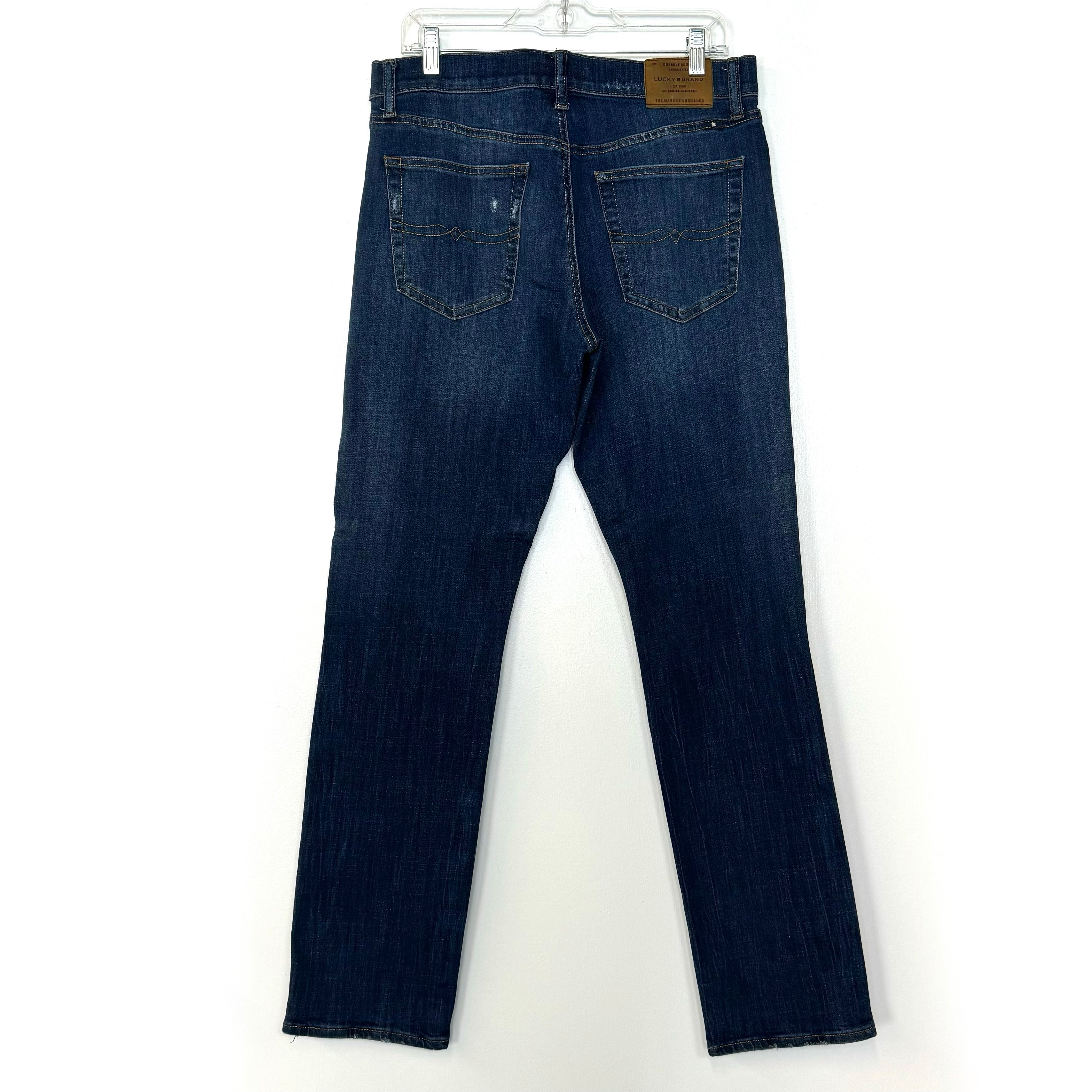 Lucky Brand dark blue denim jeans store