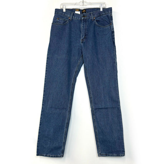 Lee | Regular Fit Straight Leg Jeans Pepper Stone Wash | Color: Blue | Size: 35x34 | NWT