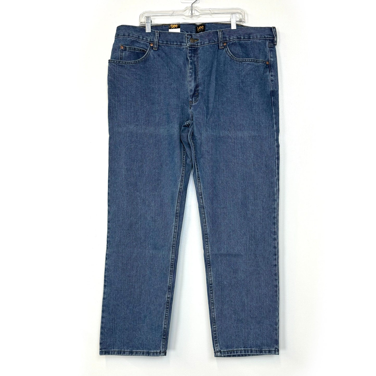 Lee | Regular Fit Straight Leg Jeans Pepper Stone Wash | Color: Blue | Size: 42x32 | NWT