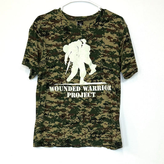 Wounded Warrior Project | Mens Camouflage T-Shirt | Color: Green | Size: M | GUC
