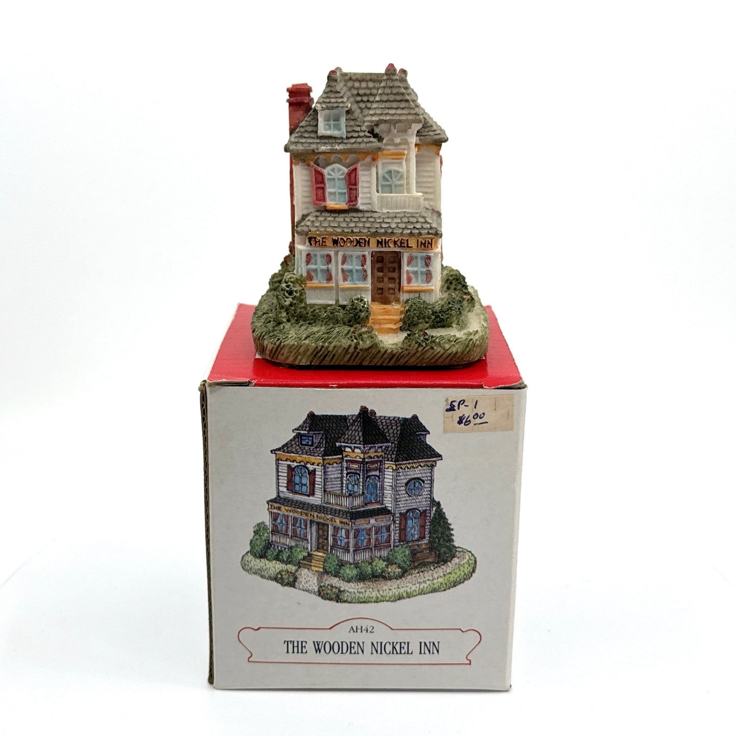 The Wooden Nickel Inn | Liberty Falls Americana Collection - AH42 | 1994 | EUC Original Box