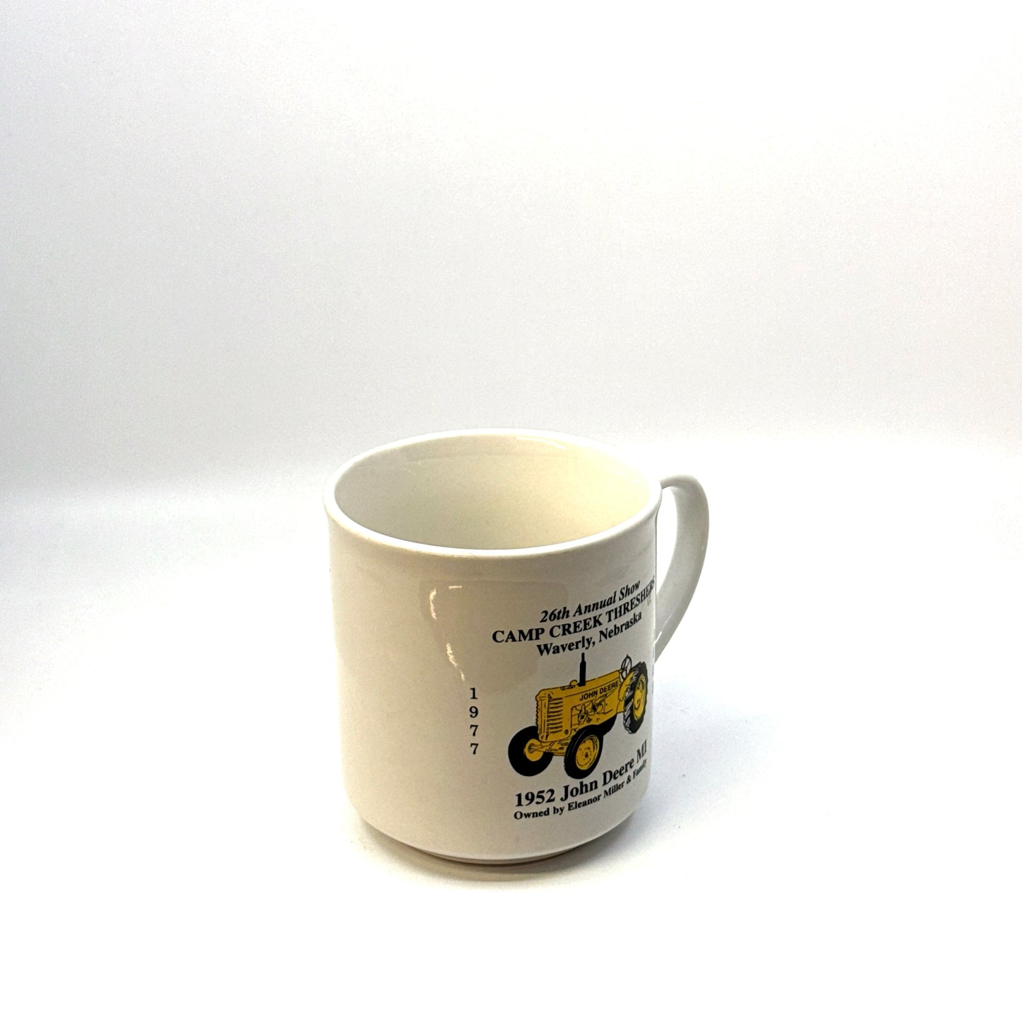 Waverly, NE | 26th Annual Camp Creek Threshers Coffee Mug | Color: White | Size: 12 oz