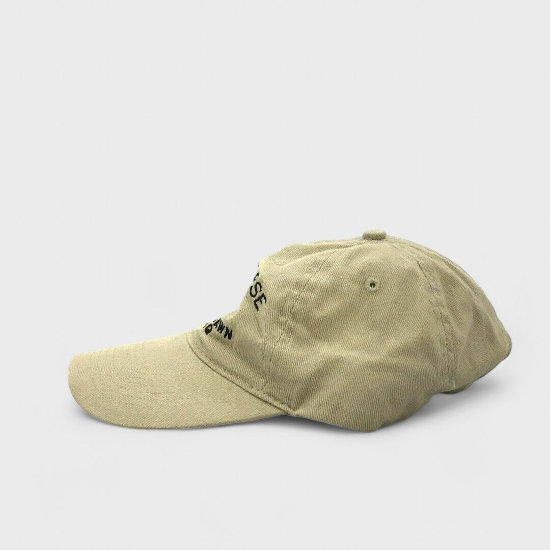 Resilient Thunderhorse 12th Battalion 2nd Cavalry Regiment Hat | Beige | Embroidered Cotton Twill | Adjustable Fit | Pre-Owned