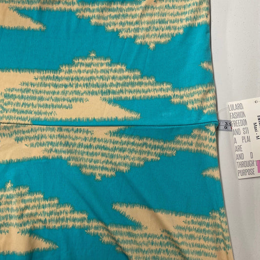 LuLaRoe | Womens ZigZag Maxi Skirt | Color: Blue/Cream | Size: M | NWT
