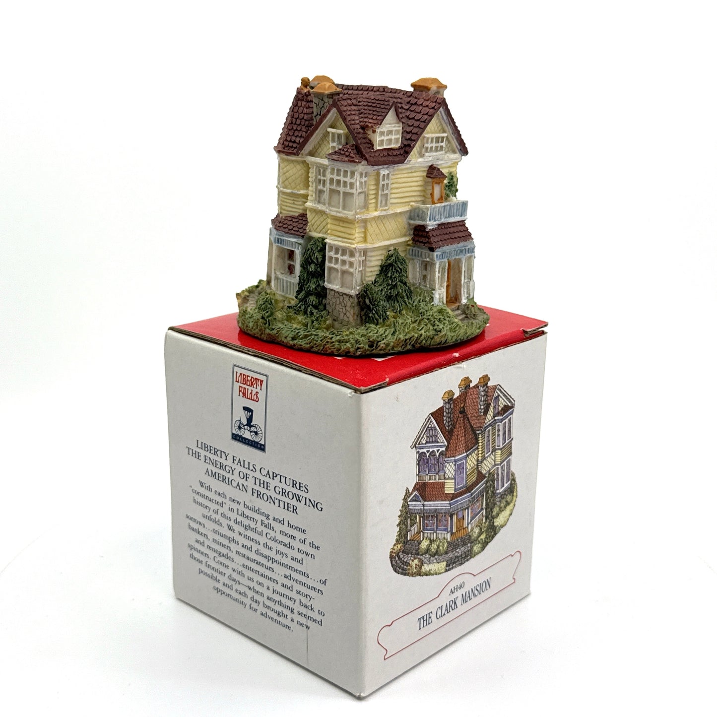 The Clark Mansion | Liberty Falls Americana Collection - AH40 | 1994 | EUC Original Box