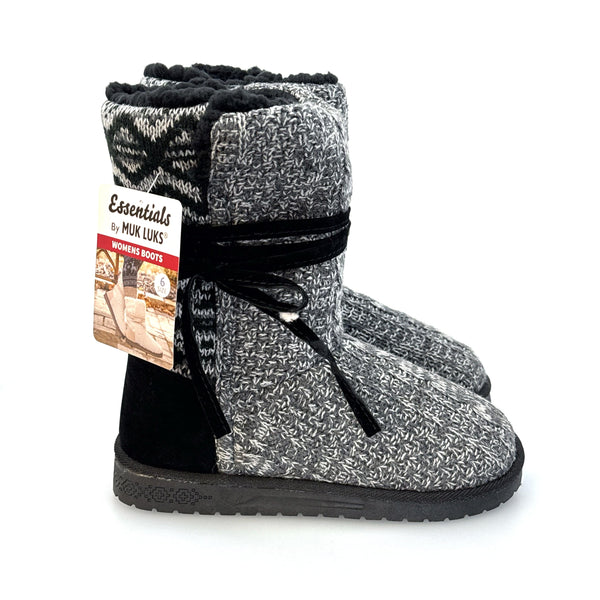 Muk Luks Womens Clementine Boot – Cozy Slip-On Ankle Booties