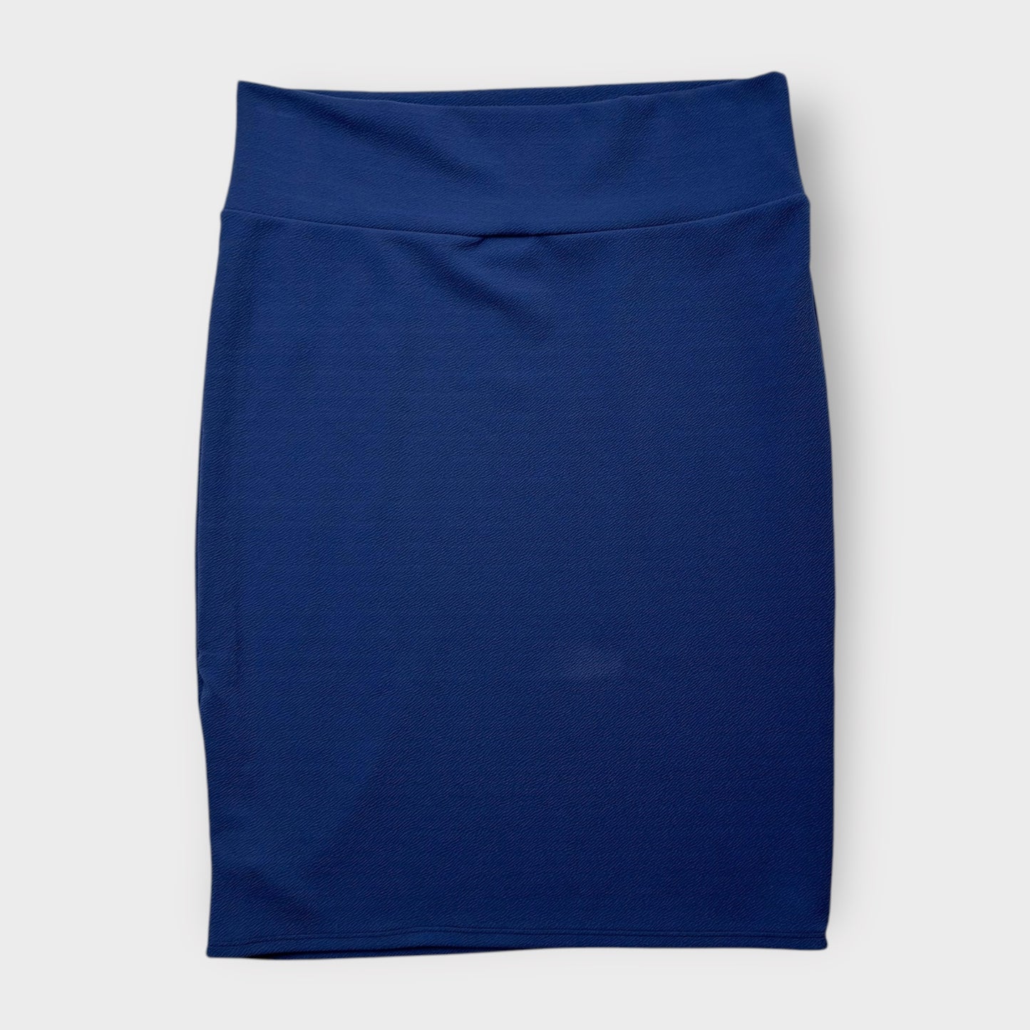 LuLaRoe Cassie Pencil Skirt - Solid Blue - Size 2XL (20-22) - NWT