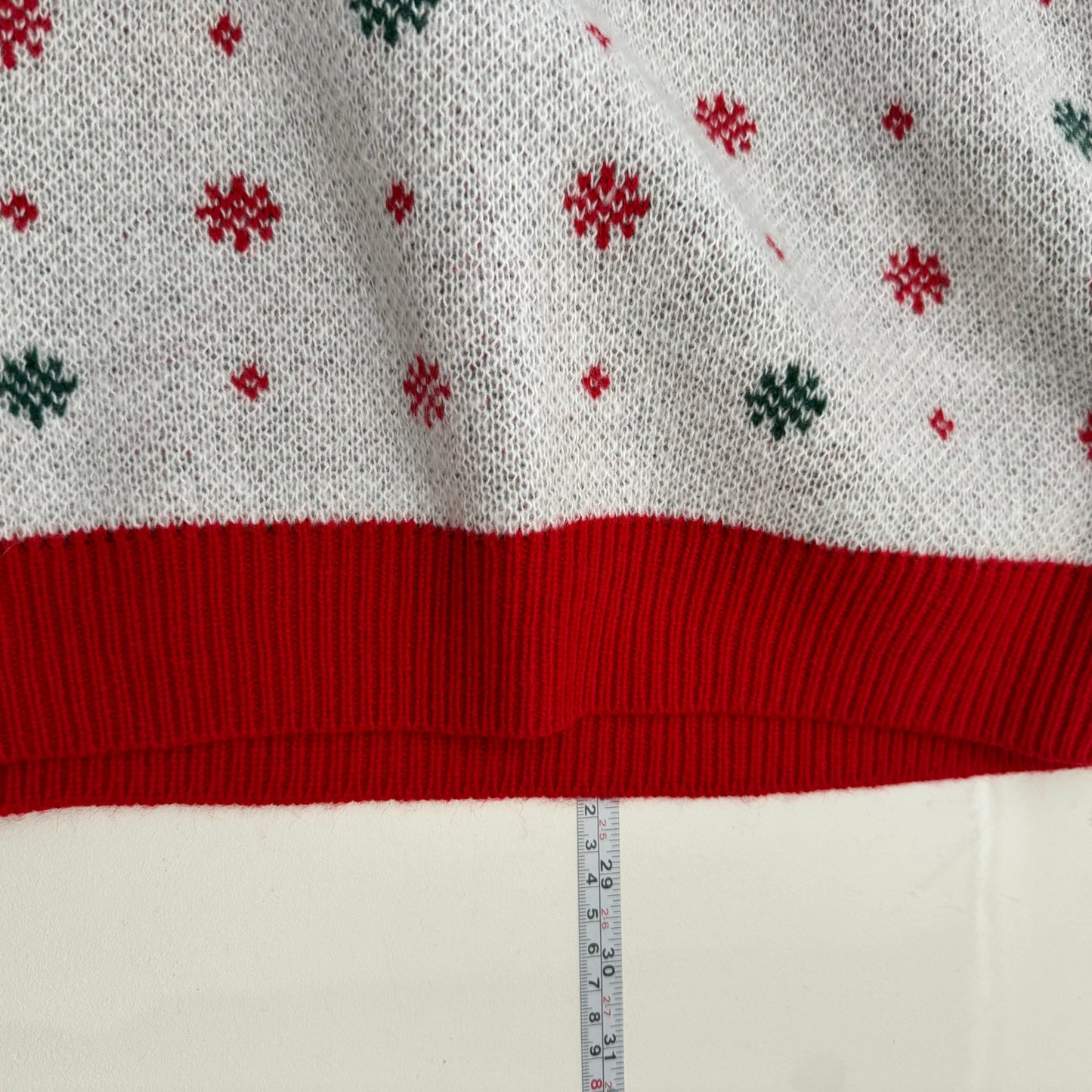 LuLaRoe - Holly Jolly Holiday Collection | HOLIDAY SWEATER | Size: XL (16-18) | Red/white/green | Christmas Trees | NWT