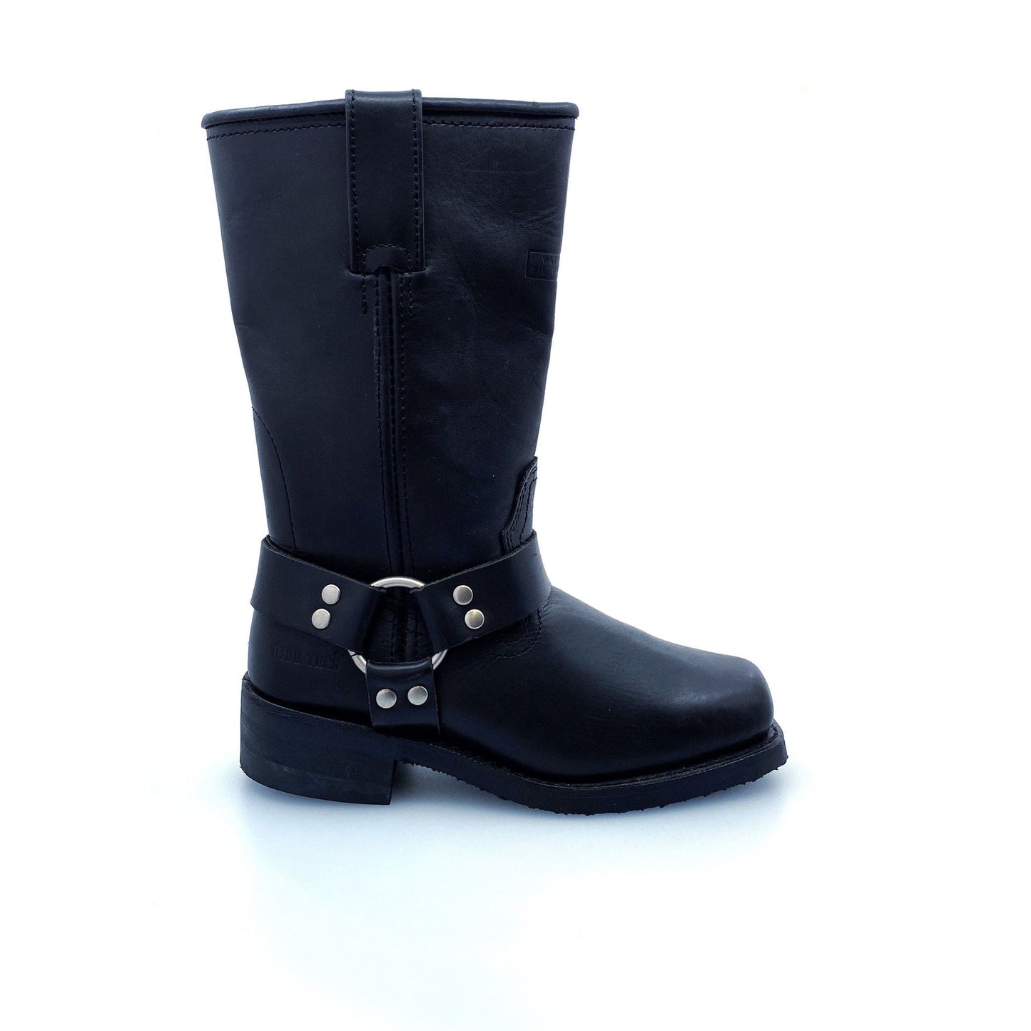 Ad Tec Womens Size 6½M (Right Only) Harness Motorcycle Boot 12" Black Heavy Duty Leather 2442 NEW -  | Buy at Parsimony Shoppes