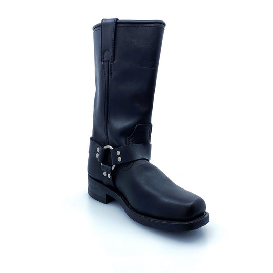 Ad Tec Womens Size 7W (Left Only) Harness Motorcycle Boot 12" Black Heavy Duty Leather 2442 NEW -  | Buy at Parsimony Shoppes