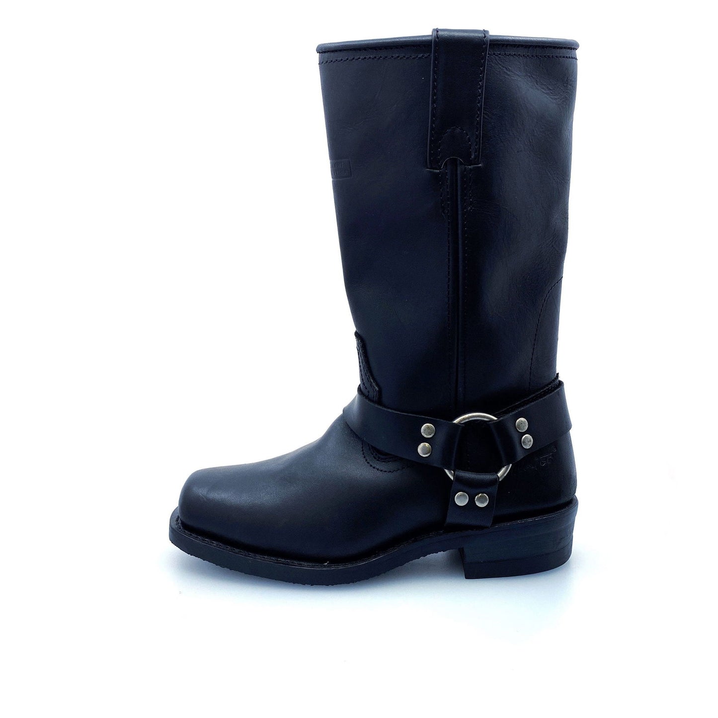 Ad Tec Womens Size 7W (Left Only) Harness Motorcycle Boot 12" Black Heavy Duty Leather 2442 NEW -  | Buy at Parsimony Shoppes