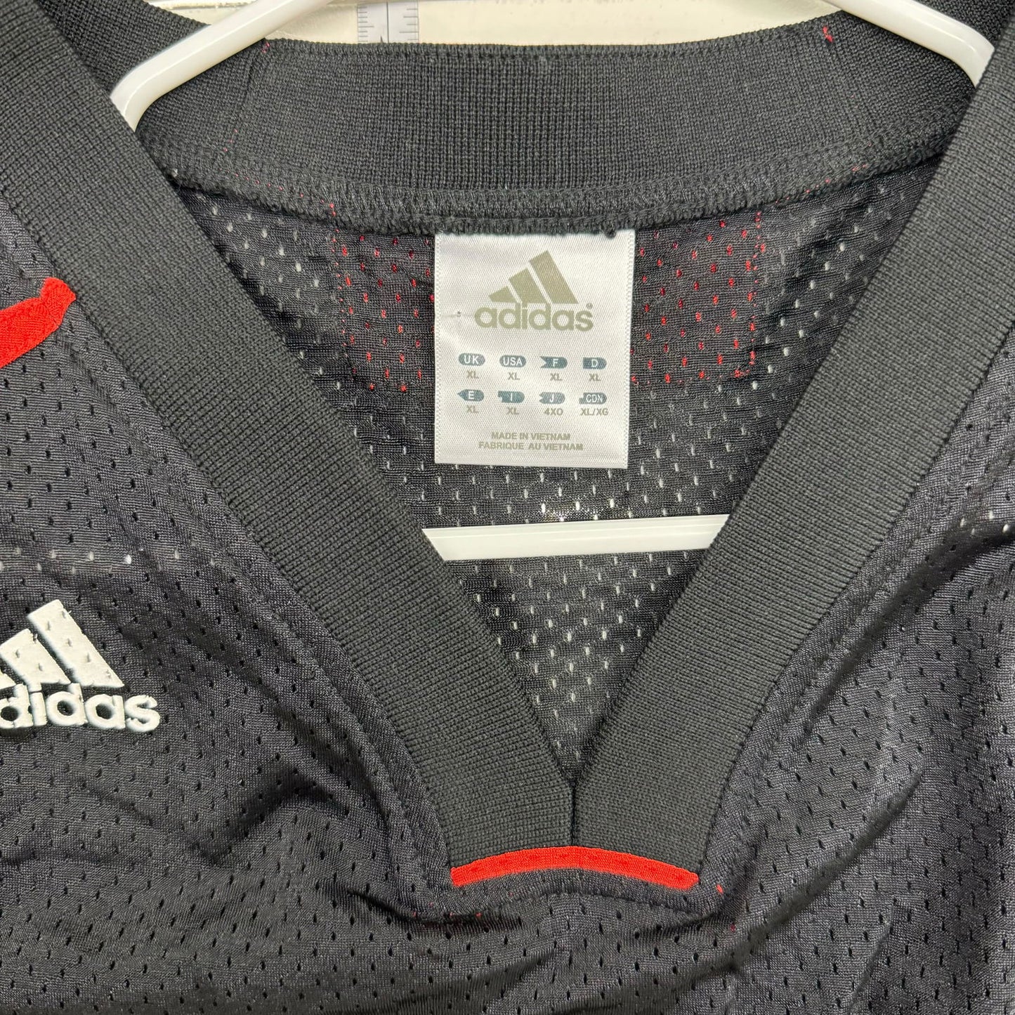 Adidas | Mens Mesh ‘CARDS’ Basketball Mesh Tank Top | Color: Black/Red | Size: XL | NEW -  | Buy at Parsimony Shoppes